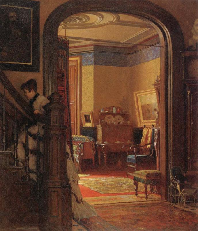 Eastman Johnson Not at Home